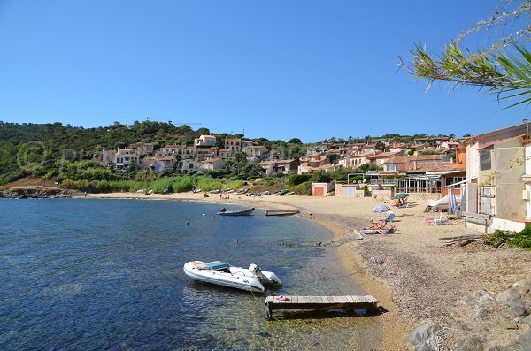 Foto des Strandes von Bonne Terrasse in Ramatuelle - Golf von St. Tropez