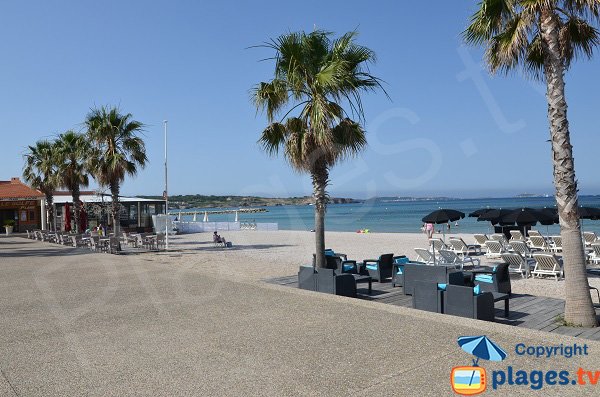 Private beach in Six Fours les Plages - Bonnegrace