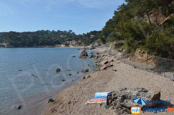 Photo de la plage des Bonnettes au Pradet