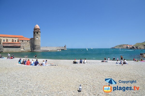 Bay of Collioure in France