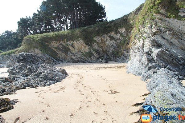 Photo of Bordardoué creek in Belle Ile