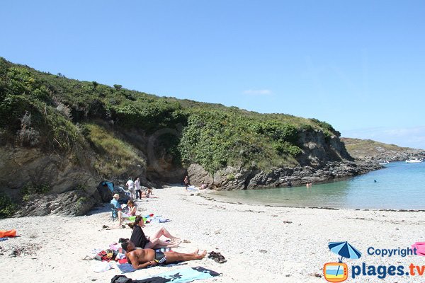 Crique de Bordery à Belle Ile en Mer