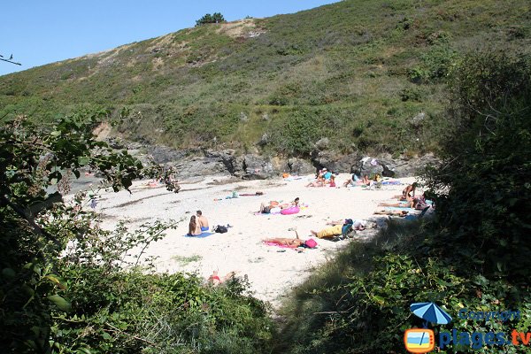 Plage confidentielle à Belle Ile en Mer - Bordéry