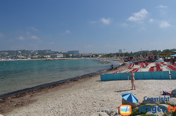 Plage de Borely en été à Marseille