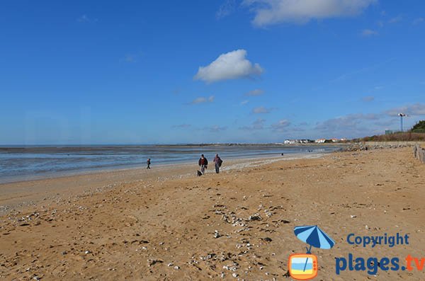 Beach of Boucheleurs in Chatelaillon