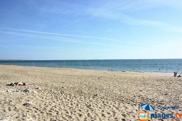 Bouil beach in Longeville - Vendée