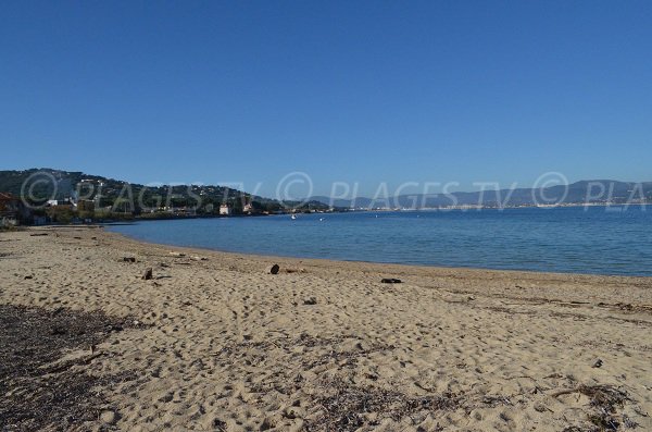 Plage de la Bouillabaisse en hiver