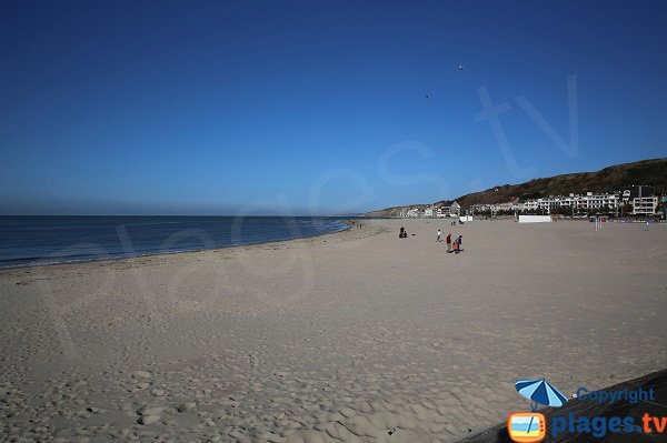 Photo de la plage de Boulogne sur Mer