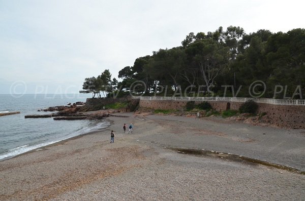 Strand von Boulouris in St. Raphael