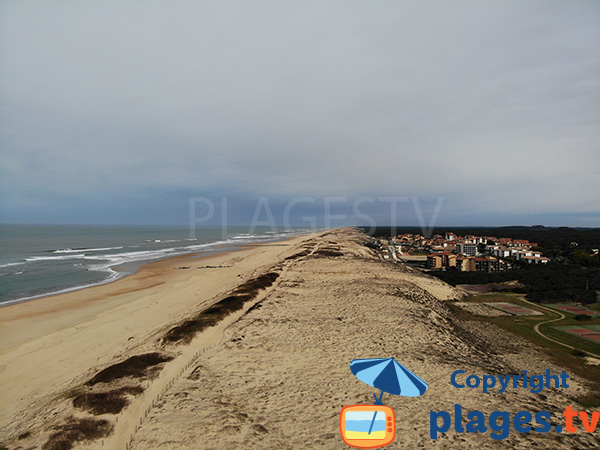 Plage au sud de Seignosse