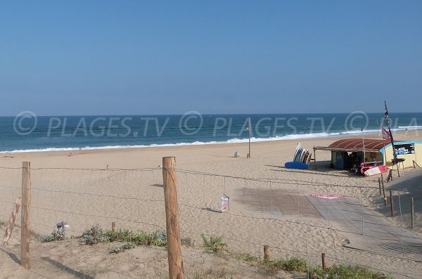 Foto della spiaggia Les Bourdaines a Seignosse