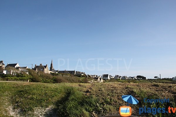 Bourg en bord de mer de Porspoder