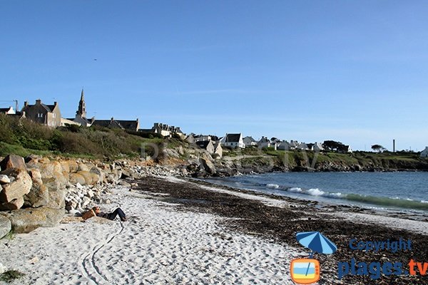 Photo de la plage du Bourg de Porspoder - Bretagne