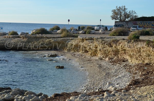 Wilde Bucht in der Nähe von Martigues