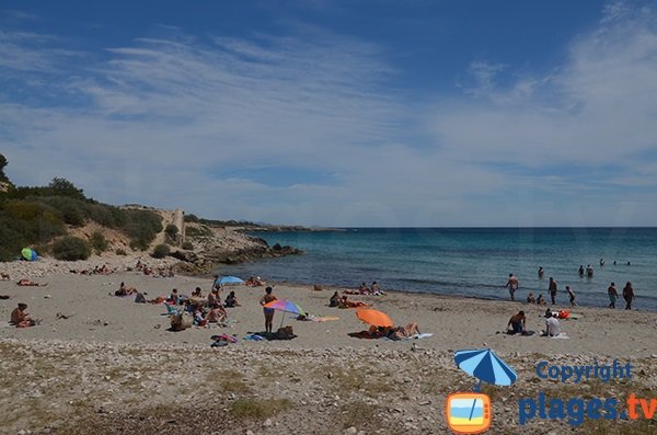 Spiaggia di Bourmandariel La Couronne - Francia