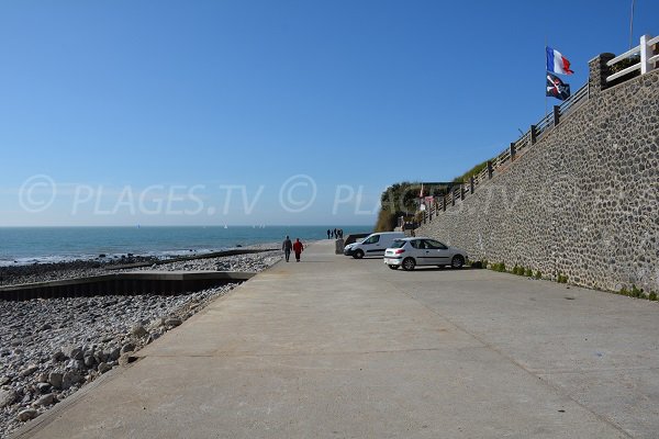 Photo de la plage du bout du monde de Sainte Adresse