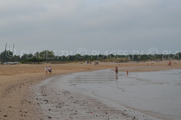 Plage de Boyardville à marée basse