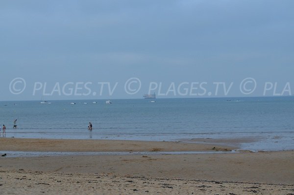 Fort Boyard depuis la plage sur l'ile d'Oléron