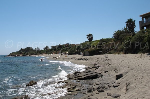 Plage de Bravone à Linguizzetta en Corse