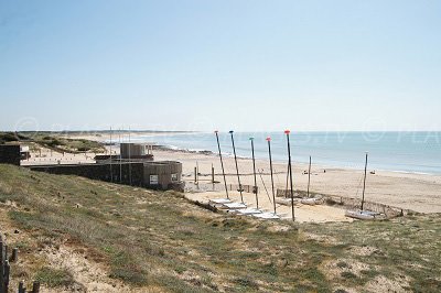 Plage au sud de Bretignolles sur Mer