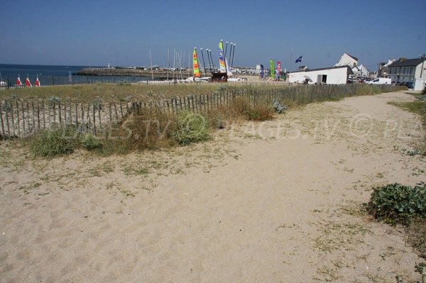 Sailing center and port of La Turballe