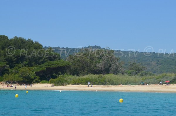 Strand zwischen Ramatuelle und La Croix Valmer