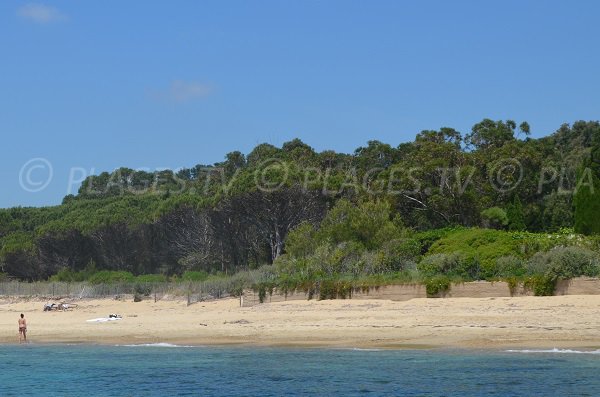 Plage sur le sentier du littoral entre Ramatuelle et La Croix Valmer