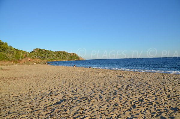 La Briande beach and view on the Cape Taillat - La Croix Valmer