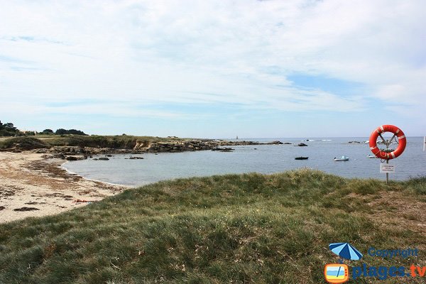 Plage au nord-ouest de l'ile d'Yeu - Les Broches