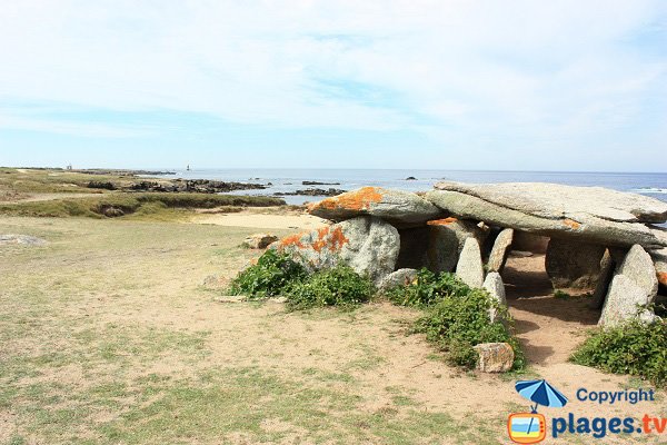 Dolmen la planche à Puare - Ile d'Yeu