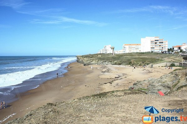 Photo de la plage des Bussoleries à Saint Hilaire de Riez