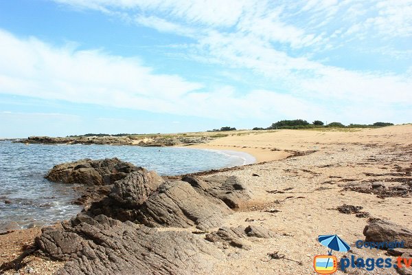 Plage du But sur l'ile d'Yeu