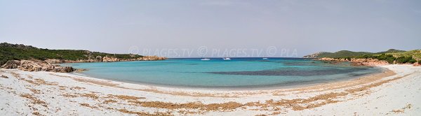 Plage principale de Cala Barbaria à Sartène