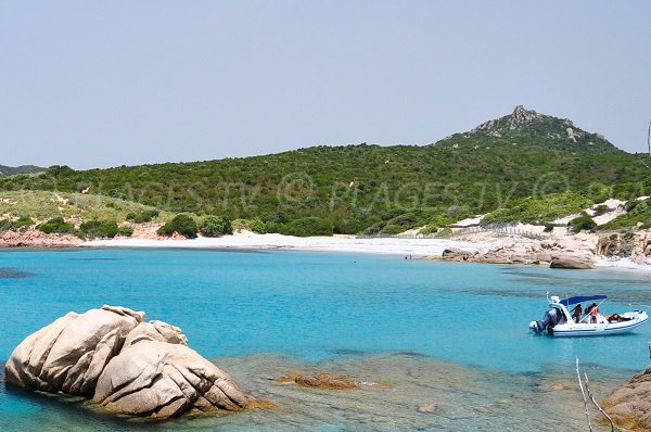 Photo de la plage d'Argent à Sartène