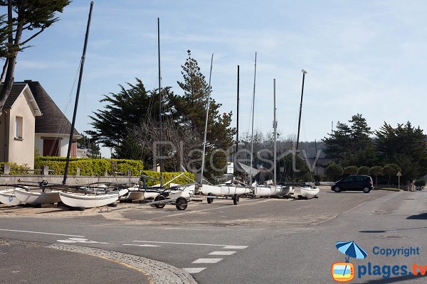 Nautical center in Jullouville - France