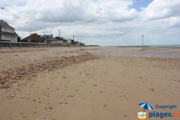 Plage de Caline de Bernières - juin