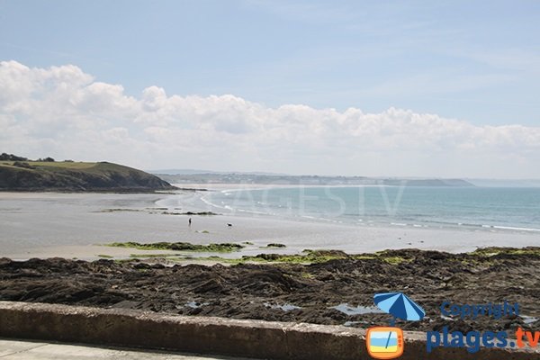 Plage de Cameros à Saint-Nic en Bretagne