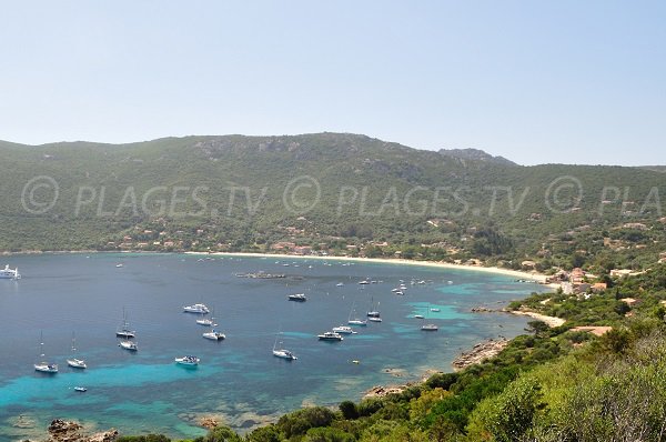 Photo of Campomoro beach in Corsica