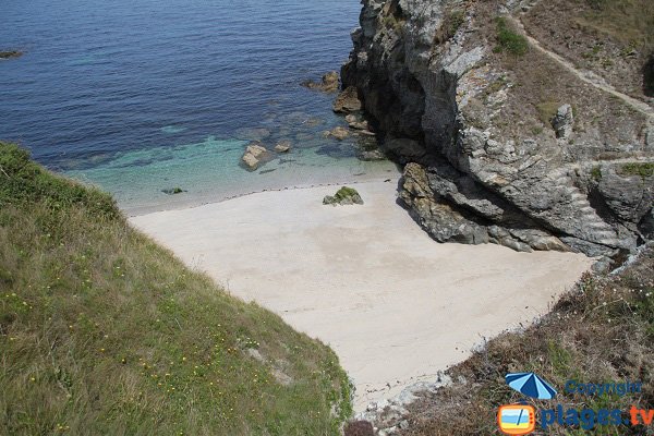 Photo de la plage des Canons à Belle Ile en Mer