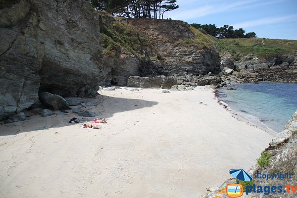 Photo de la crique des Canons à Belle Ile en Mer - Le Palais