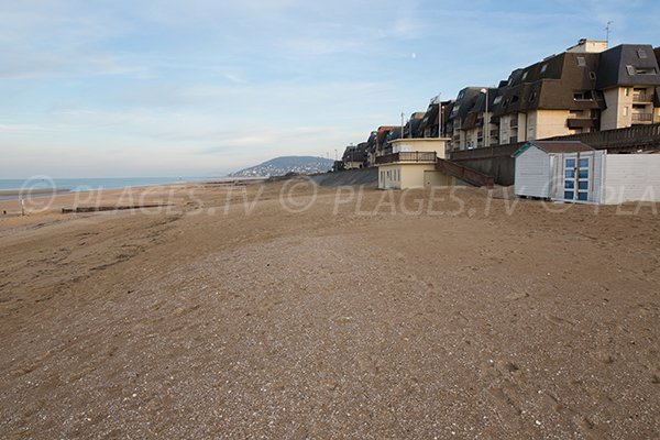 Photo of the Cap Cabourg beach in France