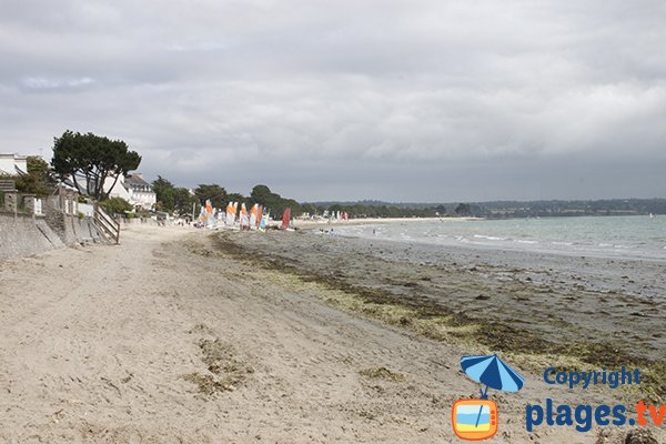 Plage du Cap Coz à Fouesnant - Finistère