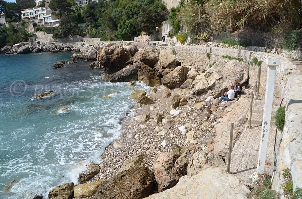 Foto spiaggia  del Cap Fleuri a Cap d'Ail - Francia