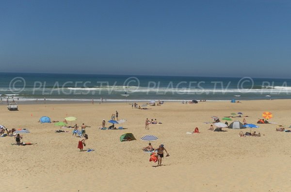 Photo de la plage de Lit et Mixe dans le 40