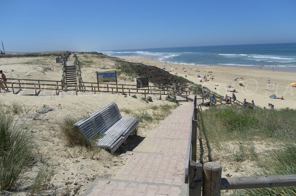 accesso della spiaggia di Lit et Mixe - Cap de l'Homy