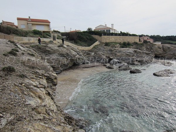 caletta sul Cap Nègre a Six Fours les Plages