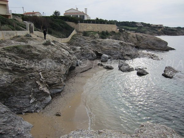 Plage sauvage à Six Fours les Plages dans le Var