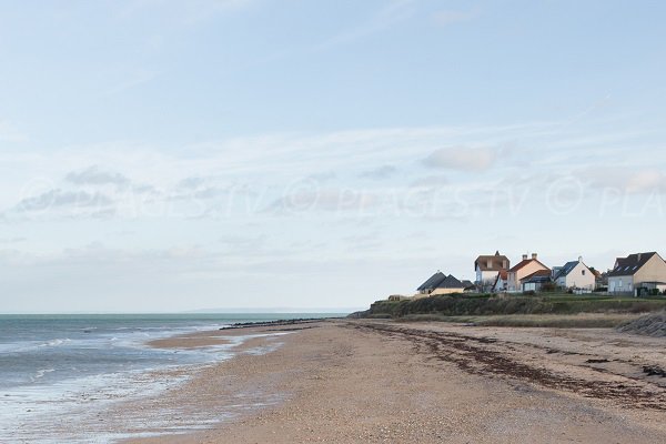 Photo des falaises du Cap Romain de Bernières sur Mer