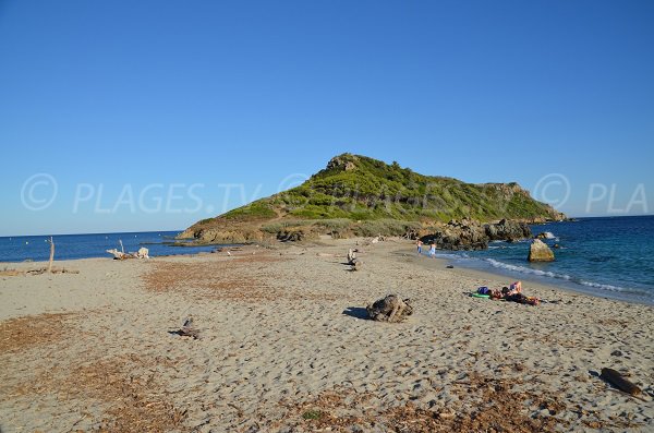 Two sides of the Cape Taillat beach in France