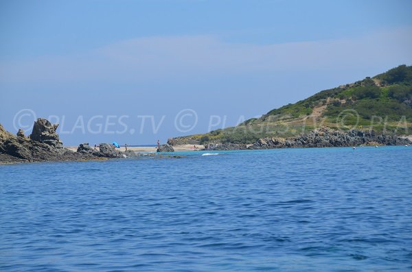 Spiaggia Cap Taillat - Sul versante